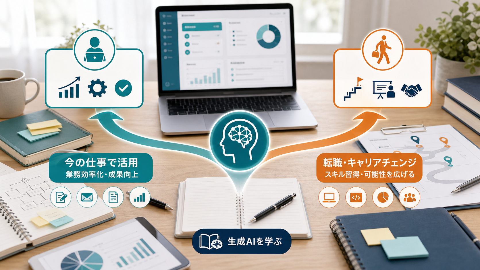 生成AIを学べば転職できる？未経験から狙える職種と狙いにくい職種を整理